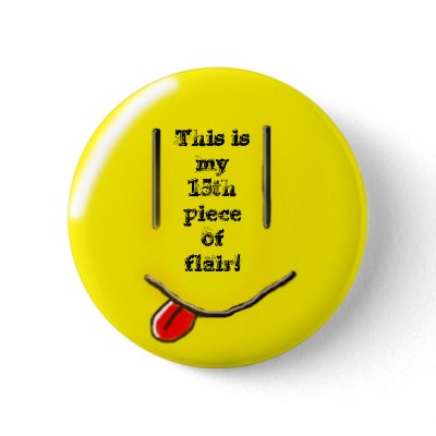 15th piece of flair! pins by goldeye614