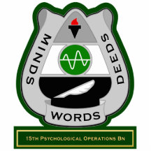 15th Psychological Operations Battalion DUI Cut Out