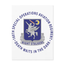 160th SOAR - Night Stalkers Postcard