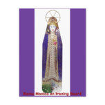 1641, Santa Monica on Ironing Board Post Card