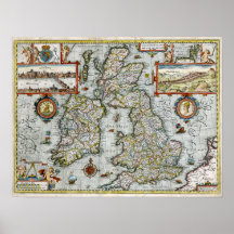 1676 Kingdom of Great Britain and Ireland Posters