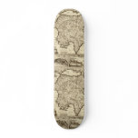 1688 Greece / Greek Peloponnesian Map skateboards