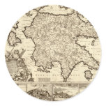 1688 Greece / Greek Peloponnesian Map