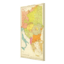 16 a European ethnographic Stretched Canvas Prints