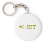 16-Bit - Retro Gaming Gamer Video Games Console Key Chains