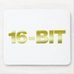 16-Bit - Retro Gaming Gamer Video Games Console Mouse Pads