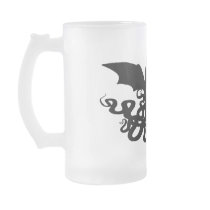 16oz Frosted Cthulhu Mug -One Ice Cold Elder God