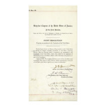 16th Amendment of the United States Constitution Photo Cards