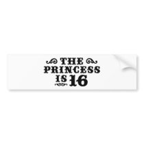 16th Birthday Bumper Sticker