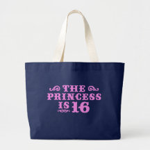 16th Birthday Canvas Bags