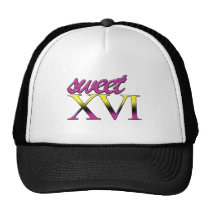 16th Birthday hats