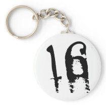 16th Birthday keychains