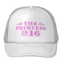 16th Birthday Mesh Hats