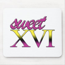 16th Birthday mousepads