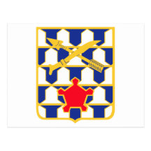 16th Infantry Regiment Insignia Postcard