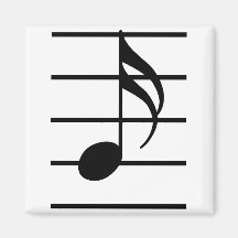 16th note 冷蔵庫マグネット