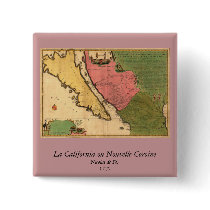 1720 Map - La Californie ou Nouvelle Caroline
