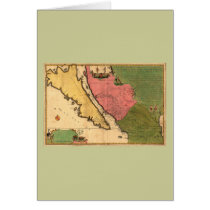 1720 Map - La Californie ou Nouvelle Caroline