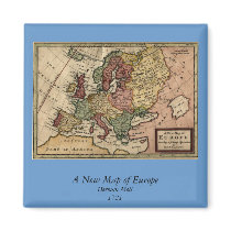 1721 Map of Europe