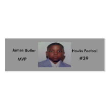 172606 james 100x75, James, Hawks Football, MVP... Business Cards