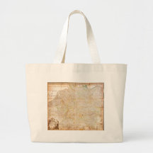 1730 Covens and Mortier Map of Germany (Folding C Canvas Bag