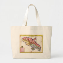 1742 Covens and Mortier Map of Martinique Geogra Bag