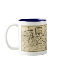 1755 Great Lakes and New France / Canada Map Coffee Mug