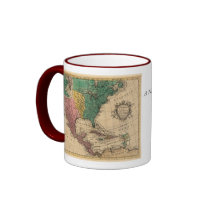 1763 North America Map Coffee Mug