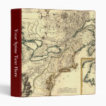1778 Map of Canada and the United States 3 Ring Binder