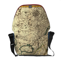 1778 Map of Canada and the United States Commuter Bags
