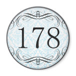178 Area Code Magnet