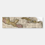1790 Map of The West Indies by Dilly and Robinson Bumper Stickers