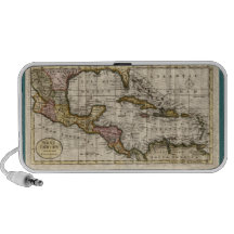 1790 Map of The West Indies by Dilly and Robinson Mini Speakers