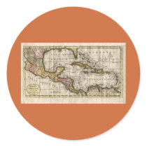 1790 Map of The West Indies by Dilly and Robinson