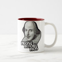 $17.95 Prose Before Hos Two Toned Coffee Mug