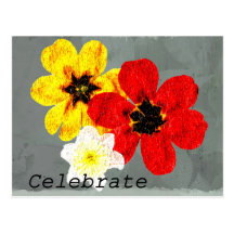 17 Celebrate Post Cards