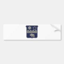 17th Infantry Regiment Military Patch Bumper Stickers