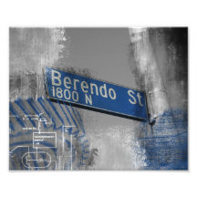 1800 North Berendo St Sign Photo