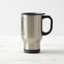 1806 Map - La Grande Tartarie Coffee Mugs