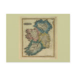 1823 Ireland map by Lucas Fielding Jr