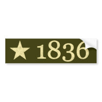 1836 bumper stickers