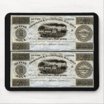 1837 Canadian Railroad Currency Mousepad
