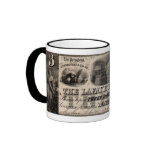 1837 Lafayette Bank Three Dollar Note Mug