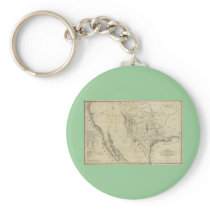1844  Map of Texas and the Countries Adjacent Keychains
