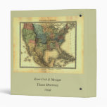 1848 Thunot Duvotenay Map:  Etats-Unis & Mexique 3 Ring Binders