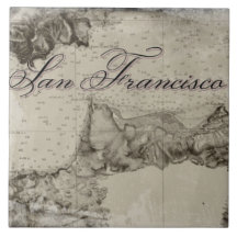 1859 San Francisco Bay Map Tiles