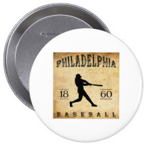 1860 Philadelphia Pennsylvania Baseball Button