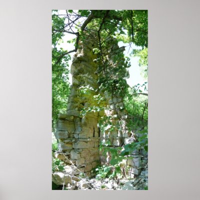1860's Stagecoach Station Ruins Print by Shadowchaser