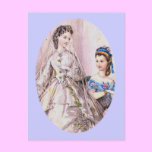 1863 Victorian Bride postcards