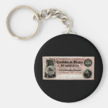 1864 Confederate Five Hundred Dollar Note Keychain